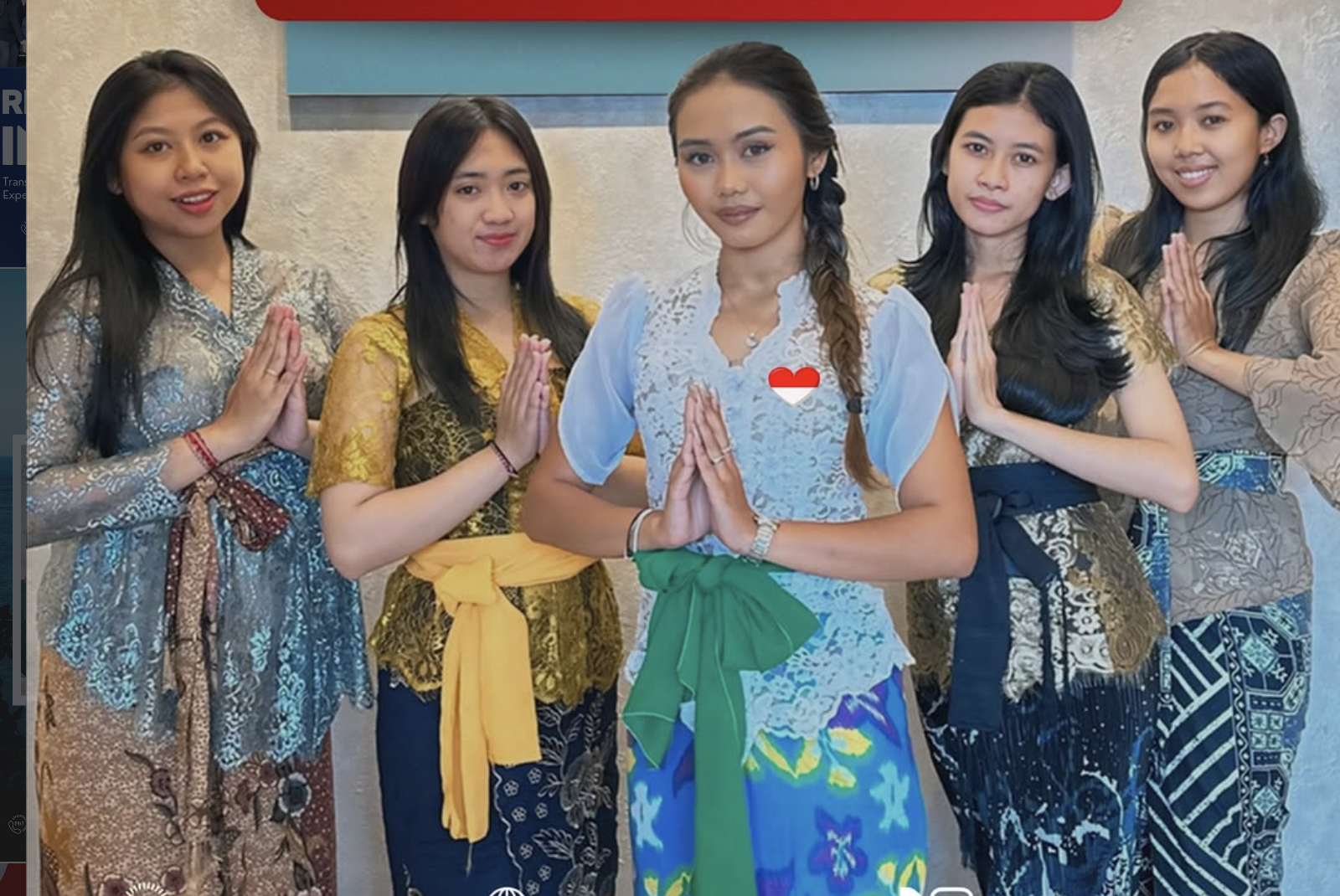 Hair Transplant Bali care team in Balinese attire