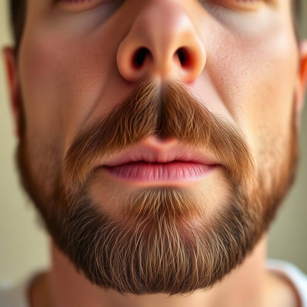 BA-005 after — Beard transplant