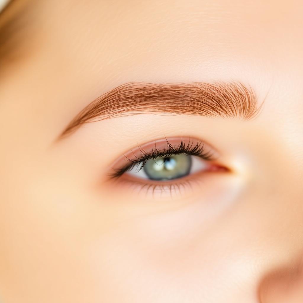 BA-007 after — Eyebrow transplant